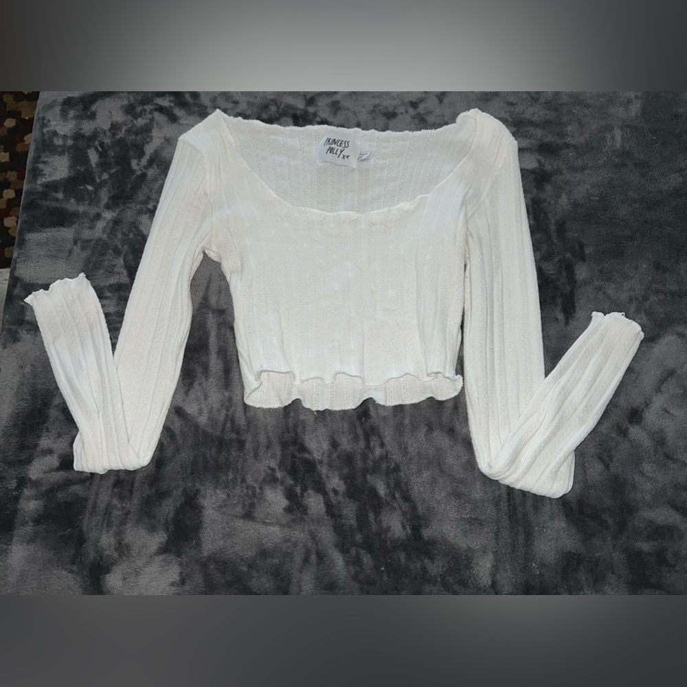 Princess Polly Leon Top in White Size 0 - Picture 11 of 16